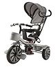 JoyRide Flyer Plus Tricycle for Kids Tricycle with Comfortable Cushion & Brakes in Wheel - Rotating Seat - Boys and Girls Age Group 2 to 5 Years Tricycle - Silver