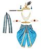 Itsmycostume Janmashtami Theme Krishna Costume Set - Turquoise