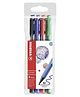 STABILO Fineliner pointMax - Pack of 4 - Black, Ultramarine, Carmine, Green