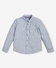Ed-a-Mamma Full Sleeves Striped Shirt - Blue