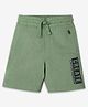 Ed-a-Mamma Cotton Create Text Printed Shorts - Green