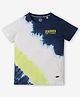 Ed-a-Mamma Half Sleeves Ombre Tee - Multi Colour