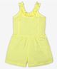 Ed-a-Mamma Sleeveless Solid Jumpsuit - Yellow