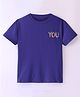 Kookie Kids Female Half sleeves Tops BLUE 150