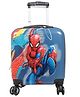 Zikku Kids Travel Trolley Bag, Hard Polycarbonate Case, Light Weight, 360 Degree Wheeling System, Suitcase for Kids  - Spider Man