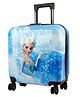 Zikku Kids Travel Trolley Bag, Hard Polycarbonate Case, Light Weight, 360 Degree Wheeling System, Suitcase for Kids  - Blue