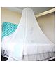  Zikku Round Baby & Kids Double Bed Mosquito Net - Soft White Mesh ( 8 feet )