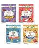 Set of 4 STEAM Art & Craft Books for 4+ | Colouring, Pattern, Best Out of Waste, Paper Craft Acitivity Book