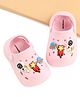 Cute Walk by Babyhug Back Strap Closure Clogs with Spaceship Applique - Pink