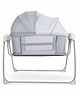 Mastela Deluxe 4in1 Bassinet Rocker & Bassinet White Birth to 36 Months (White)
