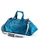 Multipurpose Travel Duffle Bag with 4 Compartments - Aqua Blue