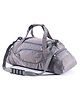 Multipurpose Travel Duffle Bag with 4 Compartments - Grey