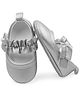 KIDLINGSS Ruffled Detailed Velcro Closure Booties - Silver
