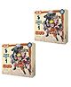 Topps Naruto Jigsaw Puzzle Bundle - Pack of 2 (72 pieces each)