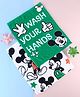Babyhug Disney Terry Cotton Face Towel Mickey Mouse Print Pack of 2 - Multicolor