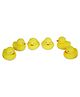 SQUEEZE BATH DUCKS 704- 6PCS