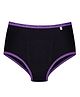 SuperBottoms One Layer Leak Free & Stain Free Maxabsorb Solid Period Panty - Black