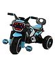 JoyRide Noise Bike Pedal Tricycle for Kids Toddler Trike Headlight, Music, Eva Wheels & Curved Seat and backrest Push Along Pedal Trike for 15 Months to 3 Years - Blue