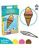 Imagimake Clay Sticker Ice Cream - Multi Color