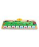 Play Nation Premium 3 in 1 Yellow Musical Play Mat with Piano Keyboard & Animal Sounds for Kids L 110 cm x B 36 cm| Activity Mat with 8 Animal Sounds & 8 Pre-loaded Melodies For 1-4 Years| Fun Learning Floor Mat with Musical Keyboard| BIS Certified