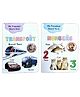 Preschool Transport and Numbers Easy Learning Educational Board Books for Kids- Set of 2