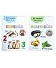 Preschool Numbers and Vegetables Easy Learning Educational Board Books for Kids- Set of 2