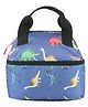 Smily Kiddos Double Decker Lunch Bag Dino Theme - Blue