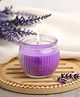 Iris Homefragrances Ribbed Jar candle- 110g - Fragrance Lavender(Set of 2)