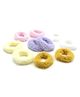 Aabacus Set Of 10 Solid Hair Rubber Bands - Multi Colour