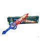 NEGOCIO Electric Transparent Mechanical Gear Space Sword for Kids with Music - COLOR MAY VARY