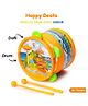 Ratnas Happy Beats Musical Drum Dafli Jr-  Orange