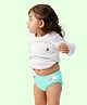 SuperBottoms Bamboo Bunny Printed Super Soft Panties - Green