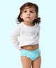 SuperBottoms Bamboo Bunny Printed Super Soft Panties - Blue