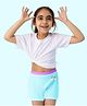 SuperBottoms Bamboo Raindbow Printed Super Soft Bloomer - Blue