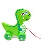 A&A Kreative Box Wooden Rolling Wheel Animals (Assorted Designs & Colours)