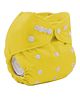 Sparkle Joy Washable & Reusable Cloth Diaper Pocket Without Inserts - Yellow
