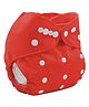 Sparkle Joy Washable & Reusable Cloth Diaper Pocket Without Inserts - Red
