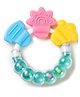 Sparkle Joy Baby Silicone Rattle Teething Toy - Green