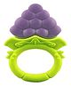 Sparkle Joy Non Toxic Food Grade Silicone Strawberry Baby Teether - Blue