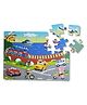 Toys Universe Wooden 30 piece Traffic Jigsaw Puzzle for Kids - Puzzles for Kids - Safe & Durable Pre-School Toys for Kids - Educational Puzzle Game