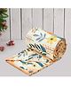 RRC Super Soft Microfiber Cotton Reversible Dohar For Double  Bed  -Cream