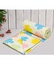 RRC Super Soft Microfiber Cotton Reversible Dohar For Double  Bed  -Yellow