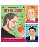 A Complete Biographies of Elon Musk, Jeff Bezos and Steve Jobs - Inspirational Personalities Story (Set of 3 Books) for Children
