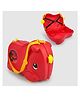 NHR Kids Rideon Suitcase & Small Cabin Luggage Toys Storage - Red
