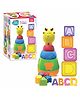 Toymate Smart Stacker 2 in 1 See Through ABCD Stacking Blocks - 18 Pieces