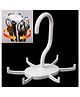 THE QURK BOX 360 DEGREE ROTATING BELT HANGER   WHITE