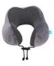 The Quirk Box Memory Foam Travel Neck Pillow Grey