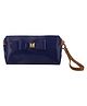 The Quirk Box Cosmetic Travel Pouch Dark Blue