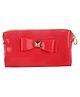 The Quirk Box Cosmetic Travel Pouch Red