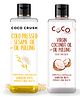 Combo of Ayurvedic Cold-Pressed Sesame Oil & Virgin Coconut Oil for Oil Pulling | Pack of 2 - 50ml each (100ml)